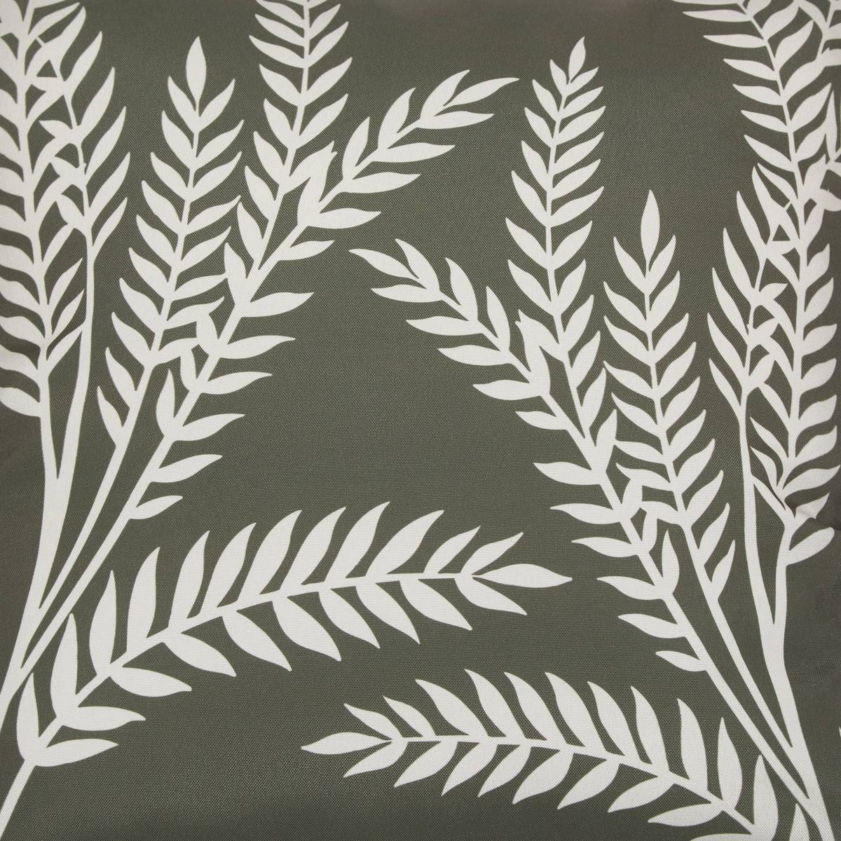 Quadratische Outdoor-Kissenhülle TILEO Beige 40 x 40 cm - Polyester Beige
