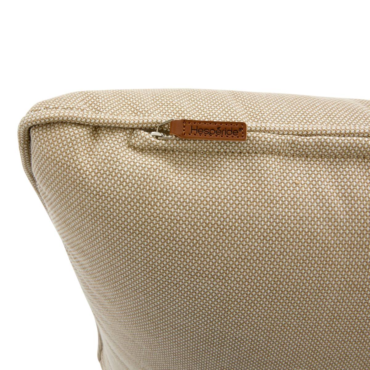 Gartensofa ORISSA Taupe 2 Plätze - Polyester, Stahl Taupe
