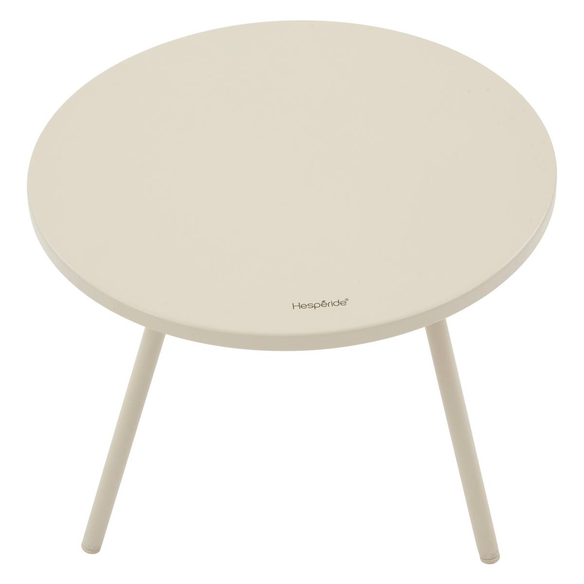 Duo Gartenlounge-Set PAOPAO Beige / Tonerde 2 Plätze - Epoxy-behandelter Stahl, Verstärkter Rostschutz, Polyester Beige / Ton