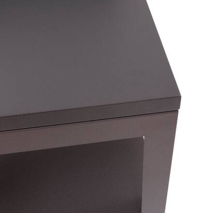 Eckmodul für Sommerküche OXYANA Graphit 110 x 60 x 60 cm - Verzinkter Stahl, Verstärkter Rostschutz
