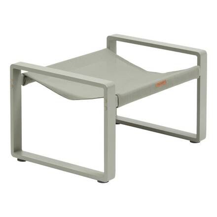 Garten-Relaxsessel LAMBINIO Beige / Lorbeergrün Epoxy-behandeltes Aluminium - Olefin