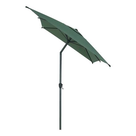 Rechteckiger Sonnenschirm LOOMPA Olivgrün / Graphit 3 x 2 m - Stahl, Aluminium, Polyester