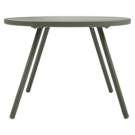 Duo Gartenlounge-Set Beige / Lorbeergrün 2 Plätze - Epoxy-behandelter Stahl, Verstärkter Rostschutz, Polyester