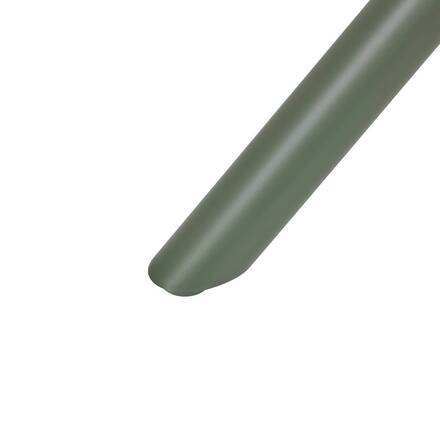 Runder Gartentisch NEBULLIA Lorbeergrün 4 Plätze - Epoxy-beschichtetes Aluminium, Verstärkter Rostschutz