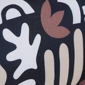 Rechteckige Außenkissenhülle NOLAN Schwarz 50 x 30 cm - Polyester Schwarz