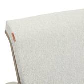 Gartensessel BOREANE Kaffee Epoxidharz behandeltes Aluminium, Texaline Kaffee