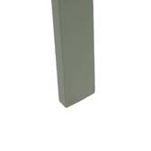 Gartenstuhl mit Armlehnen ESSENTIA Lorbeergrün Epoxidharz behandeltes Aluminium, FSC®-zertifiziertes Akazienholz, Texaline Lorbeer