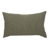 Dekokissen KORAÏ Lorbeergrün 30 x 50 cm - Polyester Lorbeer