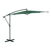 Quadratischer Ampelschirm MANOA Olivgrün / Graphit 2,5 x 2,5 m - Stahl, Polyester Olivgrün / Graphit