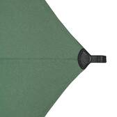 Runder Ampelschirm MANOA Olivgrün / Graphit 3 m - Stahl, Polyester Olivgrün / Graphit