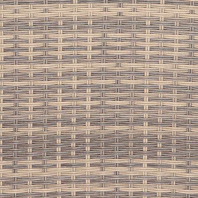 Gartensofa SELENIM Naturae 2-Sitzer - Olefin, Epoxidharzbeschichtetes Aluminium Naturae