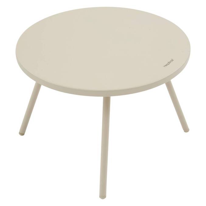 Duo Gartenlounge-Set PAOPAO Beige / Tonerde 2 Plätze - Epoxy-behandelter Stahl, Verstärkter Rostschutz, Polyester Beige / Ton