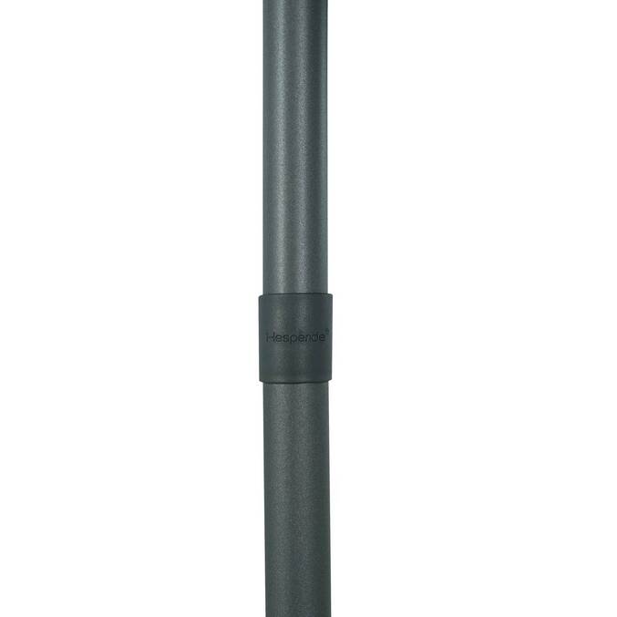 Runder neigbarer Sonnenschirm SOYA Olivgrün / Graphit 2,7 m - Stahl, Polyester Olivgrün / Graphit