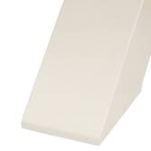 Rechteckiger Gartentisch ORACLION Nuss / Ton 10 Plätze - Epoxy-beschichtetes Aluminium Nuss / Ton