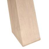 Rechteckiger Gartentisch AXIOME Ton / Honig 8 Plätze - Epoxy-beschichtetes Aluminium Ton / Honig