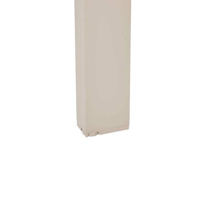 Ausziehbarer quadratischer Gartentisch ÉVASION Leinen / Ton 12 Plätze - Epoxy-beschichtetes Aluminium Leinen / Ton