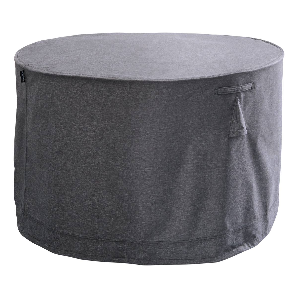 Protective cover HAMBO for round table Grey D.130 x 80 cm - Polyester Grey