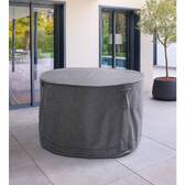 Protective cover HAMBO for round table Grey D.130 x 80 cm - Polyester Grey