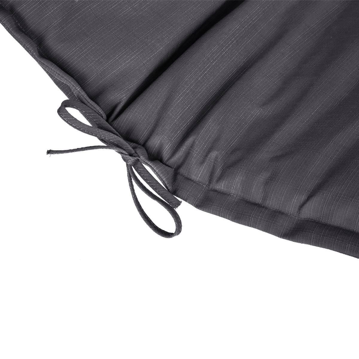 Sun lounger cushion KORAI Slate 190 x 60 cm - Polyester Slate