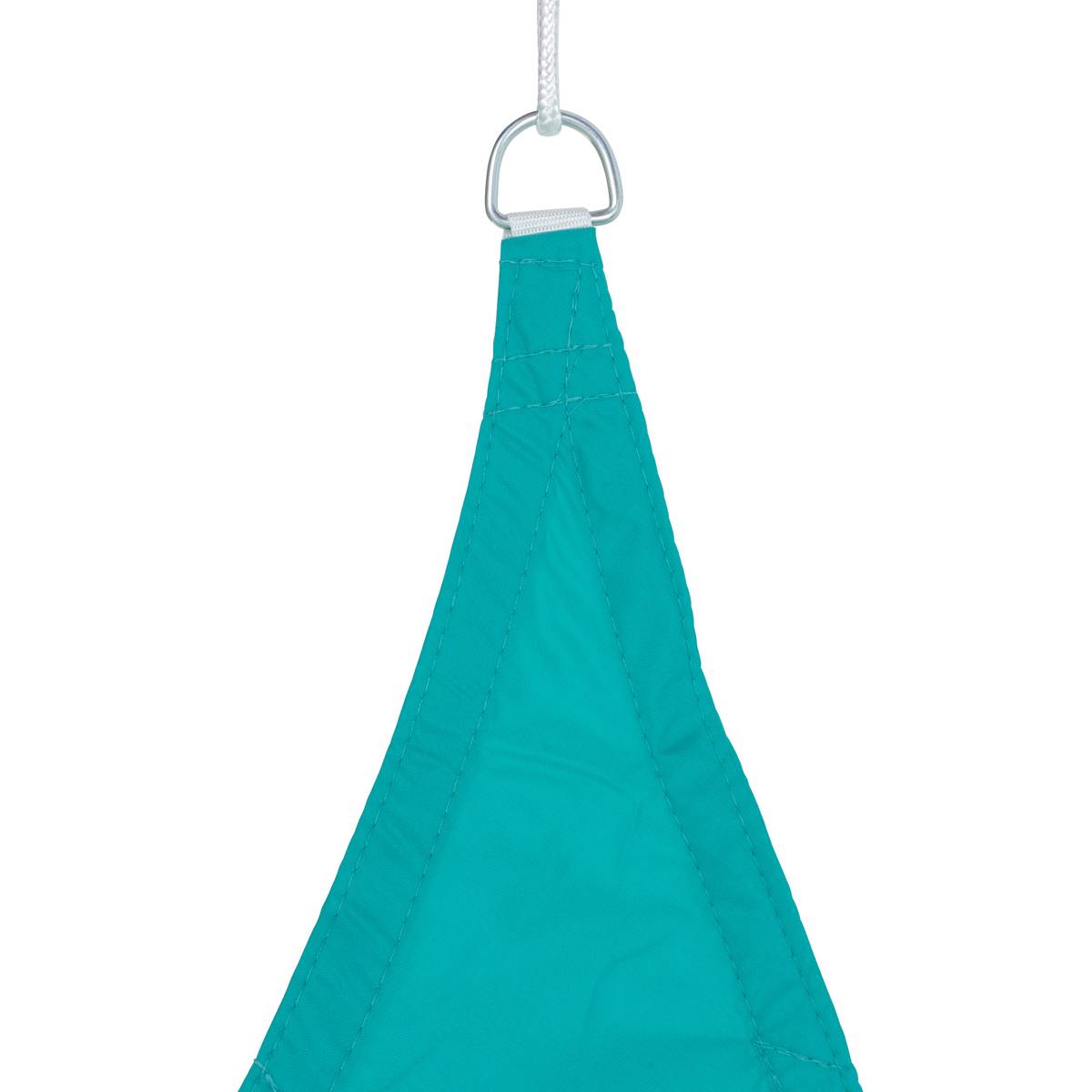 Rectangular shade sail CURACAO Emerald 4 x 3 m - Polyester Emerald