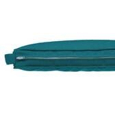 Chair pad with Velcro KORAI Teal blue 40 x 40 cm - Polyester Duck blue