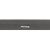 Extendable garden table PAVANE Graphite 10 seats - Epoxy-coated aluminum Graphite