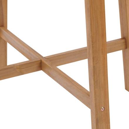 High garden table TIWI Acacia 4 seats - FSC® certified Acacia