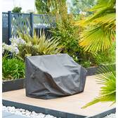 Protective cover for bench HAMBO Grey 145 x 100 x 82 cm - Polyester Grey