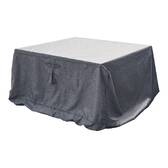 Protective cover for rectangular table HAMBO Grey S 185 x 125 x 80 cm - Polyester Grey