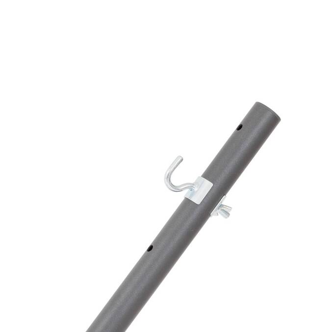 Adjustable stand for hammock PANAO Black 295/317 x 113 x 117 cm - Epoxy-coated steel Black