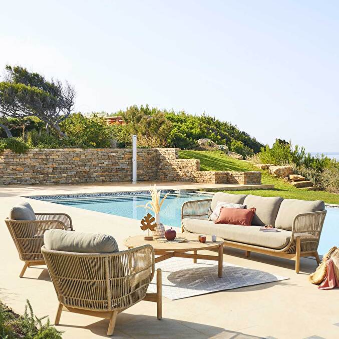 Garden set DEONA Acacia 5-seater - Acacia (FSC® certified) Acacia