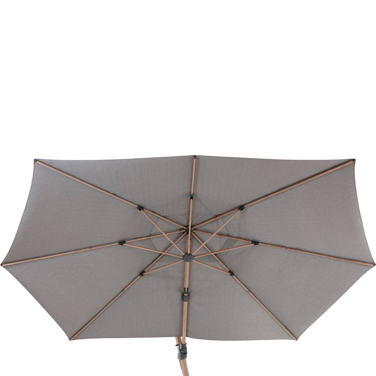 Parasol canopy TIKEO Platinum For TIKEO 4.2 x 3 m - Polyester Platinum