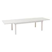 Extendable garden table PIAZZA Clay 12 seats - Epoxy-coated aluminum Clay