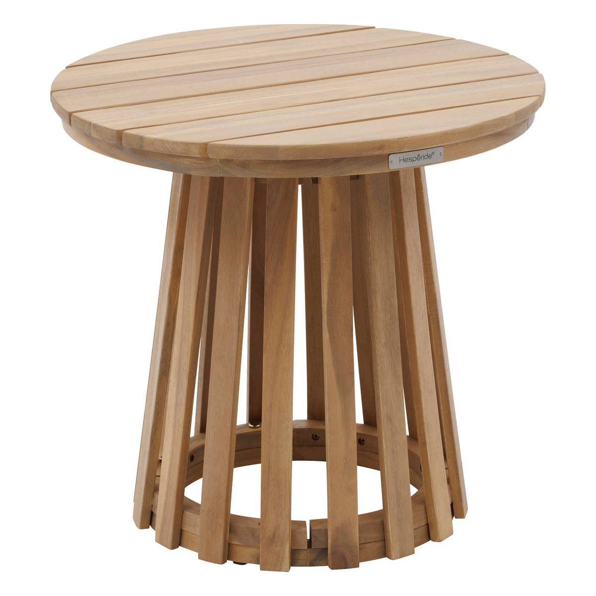 Round garden side table OSUNA Acacia 50 x 50 cm - FSC® certified Acacia Acacia