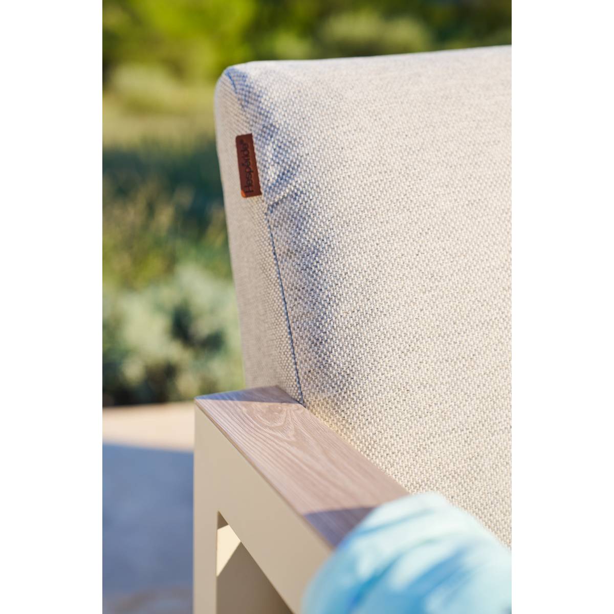 Garden lounge set AXIOME Beige / Clay 5 seats - Epoxy-treated aluminum, Olefin Beige / Clay
