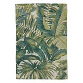 Outdoor rug KEPA Tropical pattern 200 x 150 cm - Polypropylene Flower Pattern