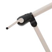 Round cantilever parasol MANOA Clay / Wheat 3 m - Epoxy-coated aluminum, steel, polyester Clay / Wheat