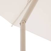 Tilt round parasol SOYA Clay / Wheat 2.7 m - Steel, Polyester Clay / Wheat