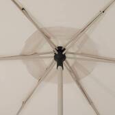 Tilt square parasol SOYA Clay / Wheat 2.5 x 2.5 m - Steel, Polyester Clay / Wheat