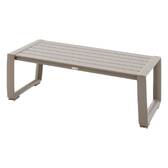 Garden lounge set BOREANE Hazelnut / Coffee 5 seats - Epoxy-treated aluminum, Texaline, Polyester Hazelnut / Coffee