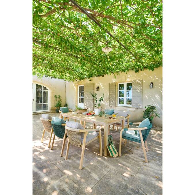 Garden table DEONA Acacia 8 seats - FSC® certified Acacia Acacia