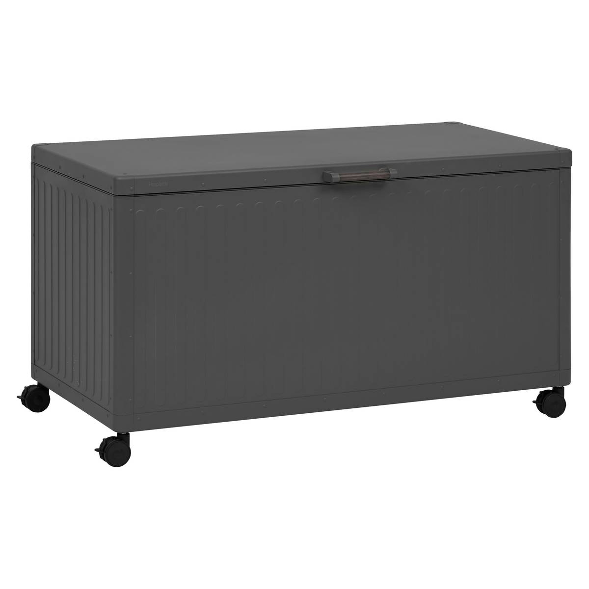 Storage chest EDENIO Graphite 670 L - Galvanized Steel, Epoxy Coated Aluminum Graphite