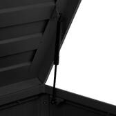 Storage chest EDENIO Graphite 670 L - Galvanized Steel, Epoxy Coated Aluminum Graphite