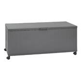 Storage chest EDENIO Graphite 1070 L - Galvanized Steel, Epoxy Coated Aluminum Graphite
