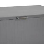 Storage chest EDENIO Graphite 1070 L - Galvanized Steel, Epoxy Coated Aluminum Graphite