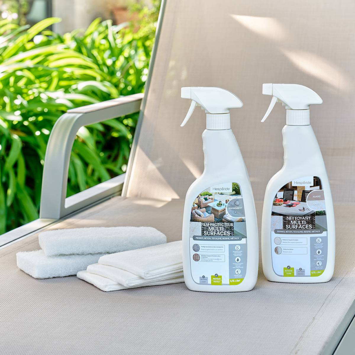 Multi-surface protective film with transparent finish Spray 75 cl White