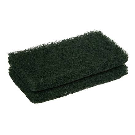 Set of 2 cleaning sponges for exotic wood 9.5 x 4 x 18 cm - Polypropylene