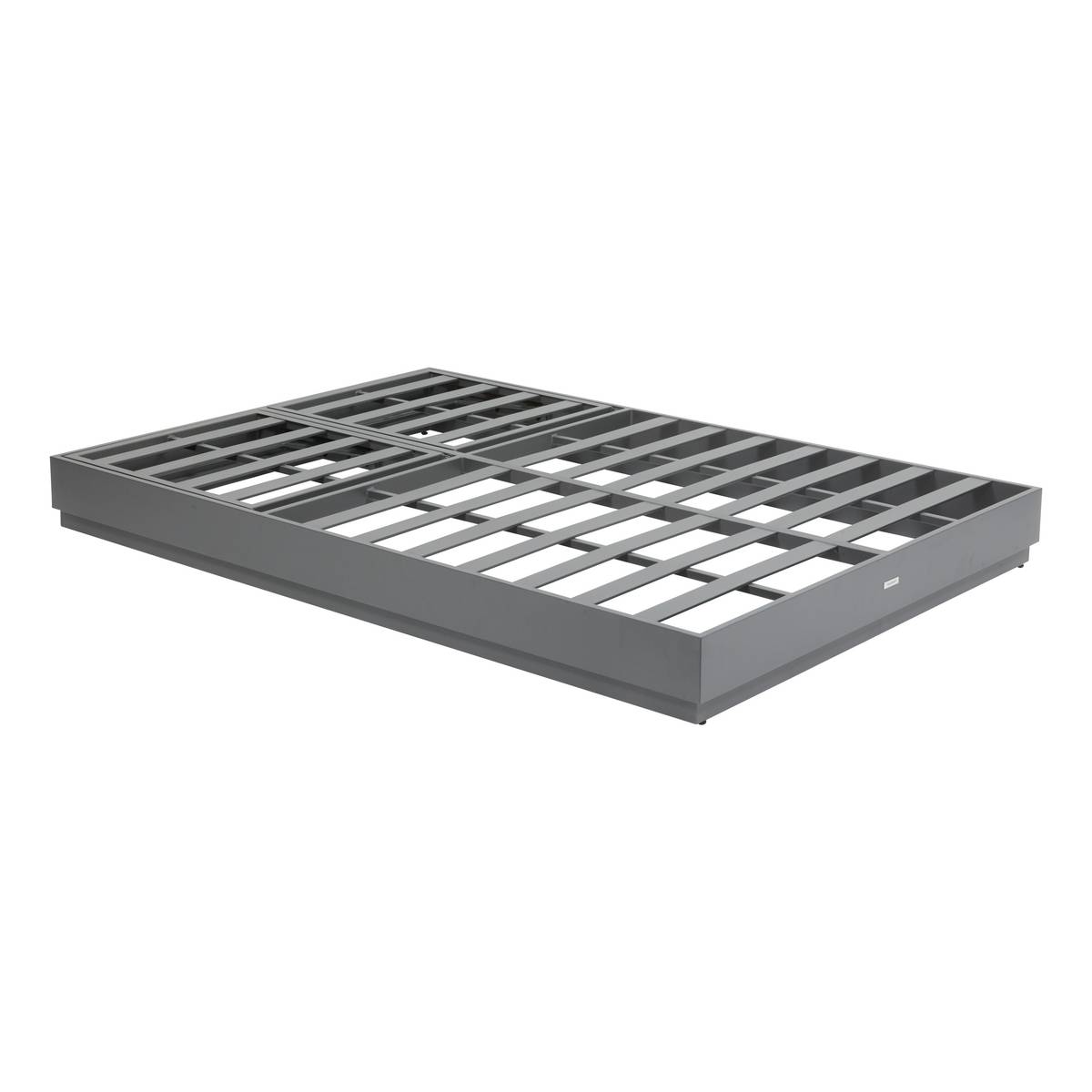 Pool lounger ALLURE Graphite Epoxy-treated aluminum, Polyester Graphite