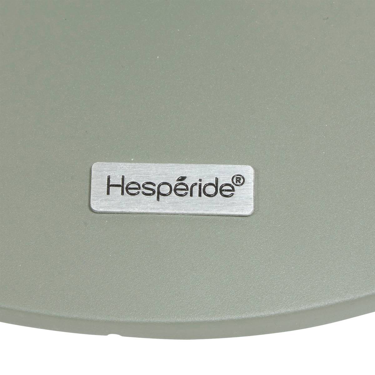 Round garden side table SOLETIA Laurel green 40 x 40 x 50 cm - Steel Laurel