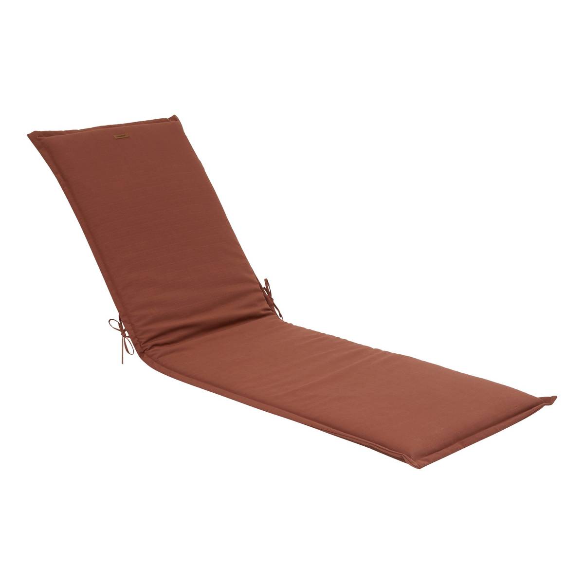 Outdoor cushion KORAÏ Mahogany 190 x 60 cm - Polyester Mahogany Brown
